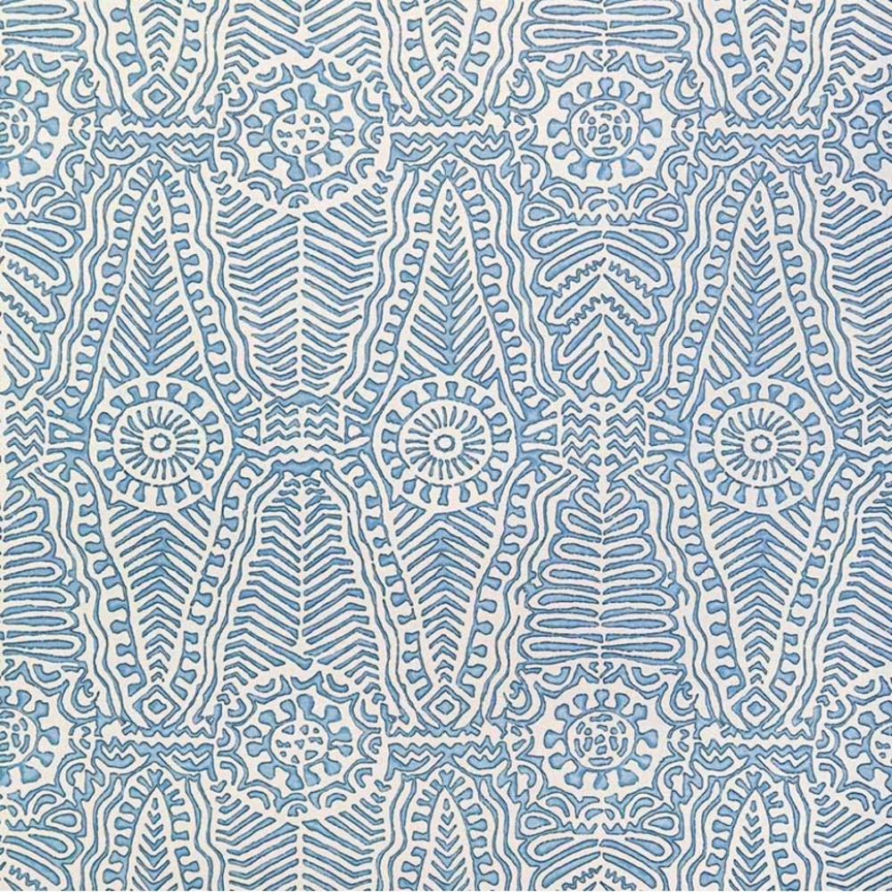 Lee Jofa (with flaw) Drayton Denim Wallpaper (1 roll)